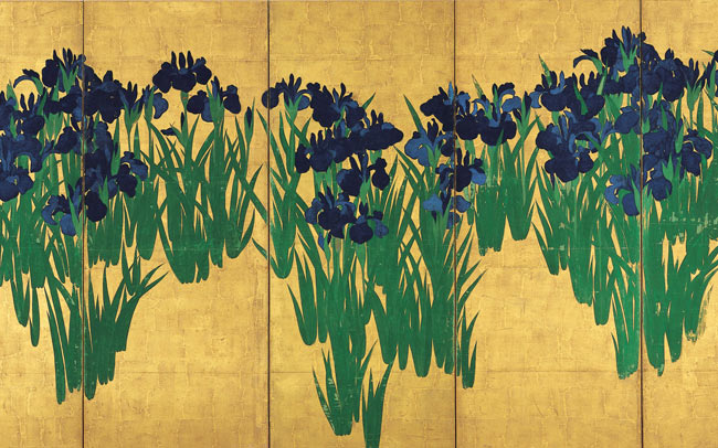 GWが見頃！根津美術館にカキツバタが咲く