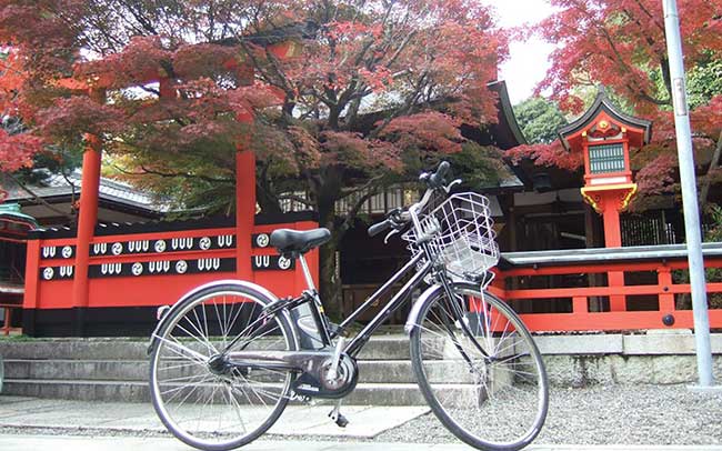 京都を上手に観光する秘訣はレンタサイクル