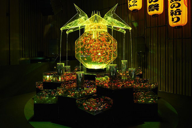 アートアクアリウム2019　東京会場 展示予定作品「超・花魁」