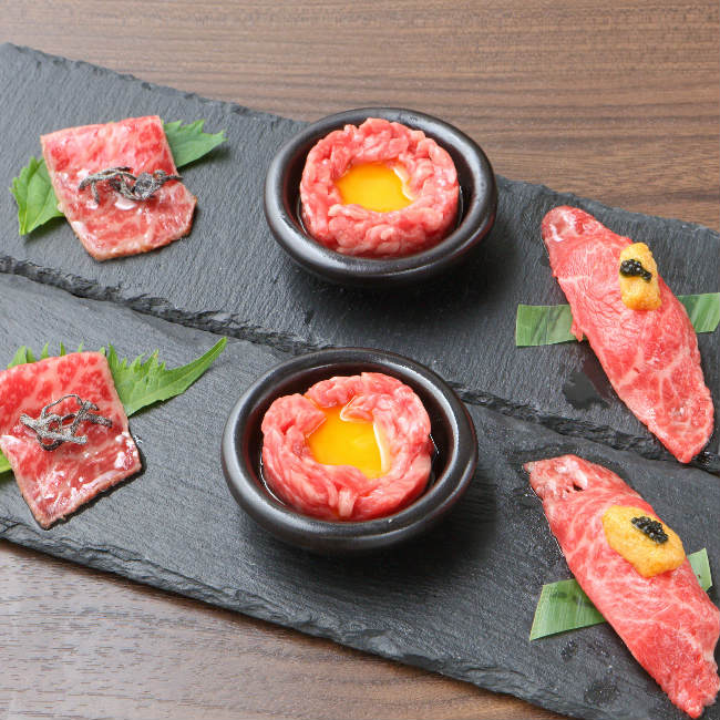 肉牛寿司×しゃぶ焼肉 2＋9／東京都・大門