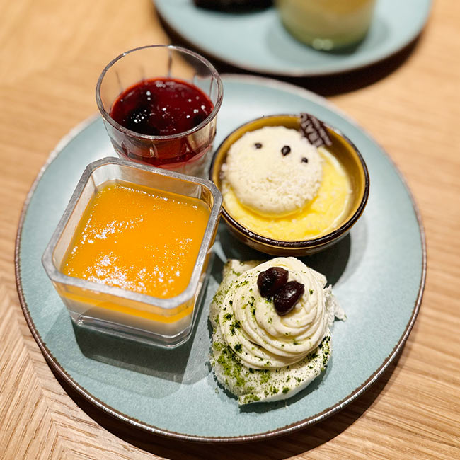 横浜ベイシェラトン ホテル＆タワーズ「コンパス」　北海道ビュッフェ　プリン