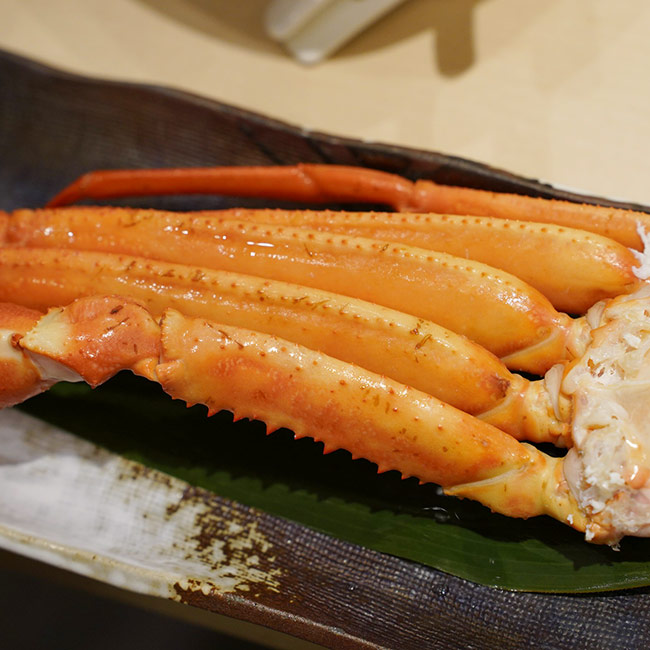 海鮮・鮨 食べ放題 かに村 上野本店　ビュッフェ　トゲズワイガニ