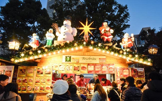 日比谷公園のクリスマスマーケット