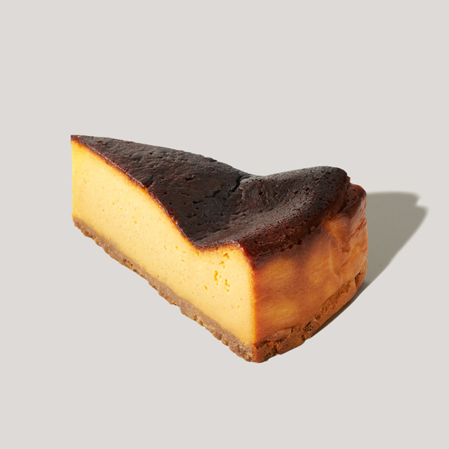 パンプキンのバスクチーズケーキ（520円）