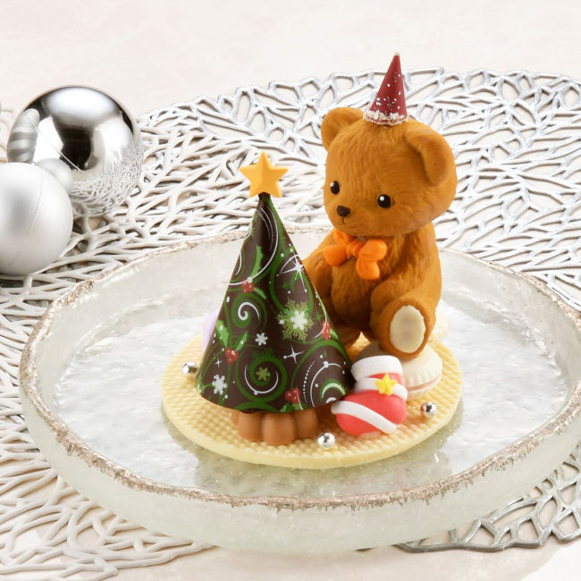 ロイヤルパークホテルのクリスマスケーキ「Christmas Chocolate Merry Bear（クリスマスチョコレート メリーベア）」