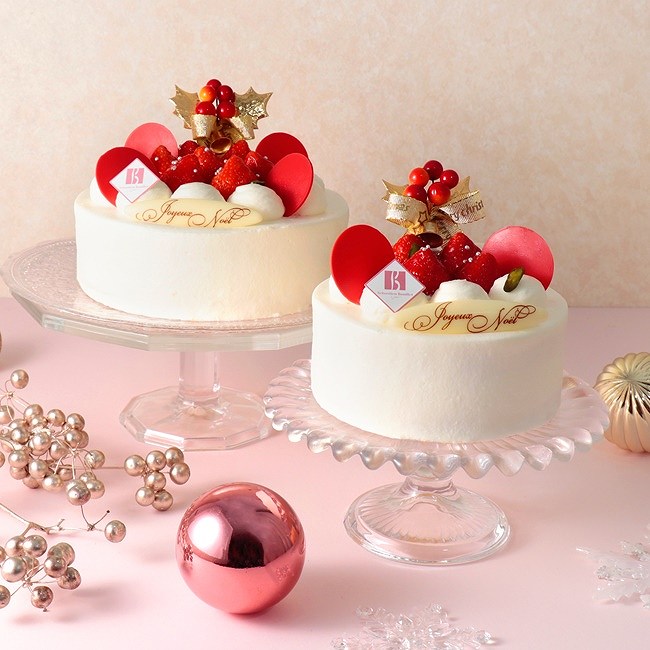 セバスチャン・ブイエのクリスマスケーキ「ショートケーキノエル」