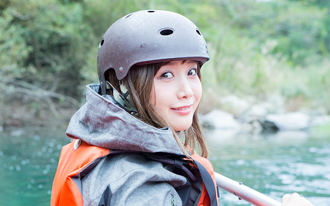 モデル田中里奈さんが旅する水の国・和歌山