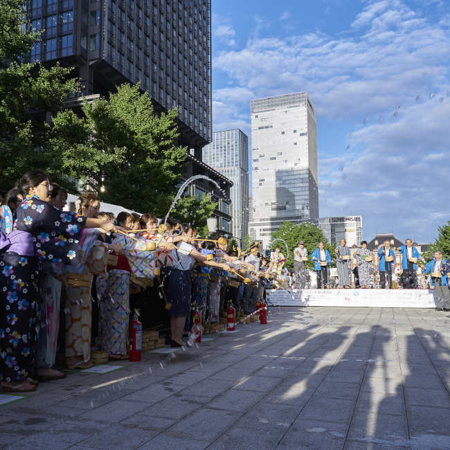 “江戸の夏“を楽しむ夏祭りが、丸の内エリアで2週連続開催！