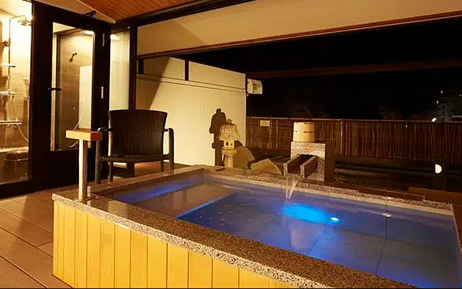 一番湯の宿　ホテル木暮の露天風呂付き客室