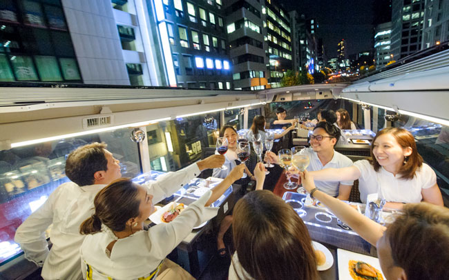 「OZの女子旅EXPO」発、東京「銘」景をめぐるレストランバス体験ツアー