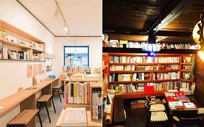 個性的な書店やカフェを歩いて巡るデジタルスタンプラリー