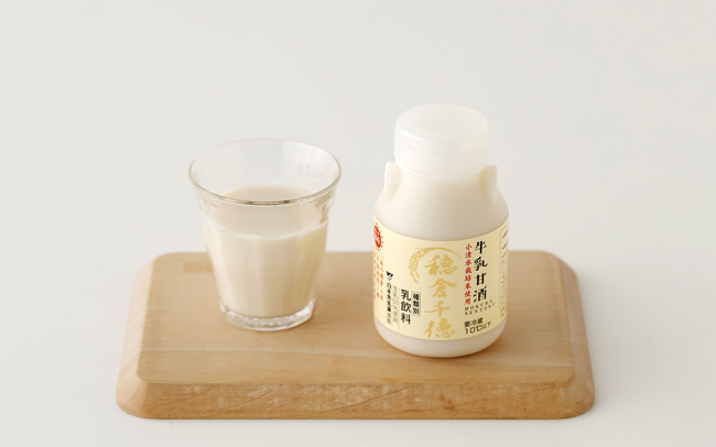 宮崎県の牛乳甘酒
