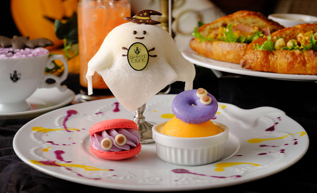 Q-pot CAFE.「“Happy Halloween”アフタヌーンティーセット」