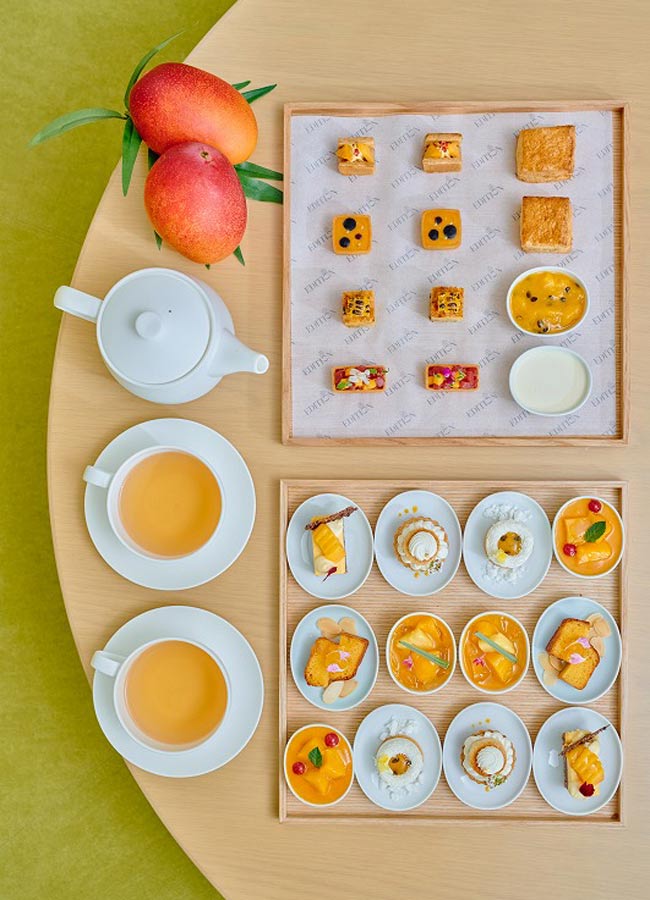 東京エディション銀座「Sophie’s Mango Afternoon Tea(ソフィーズ マンゴーアフタヌーンティー)」