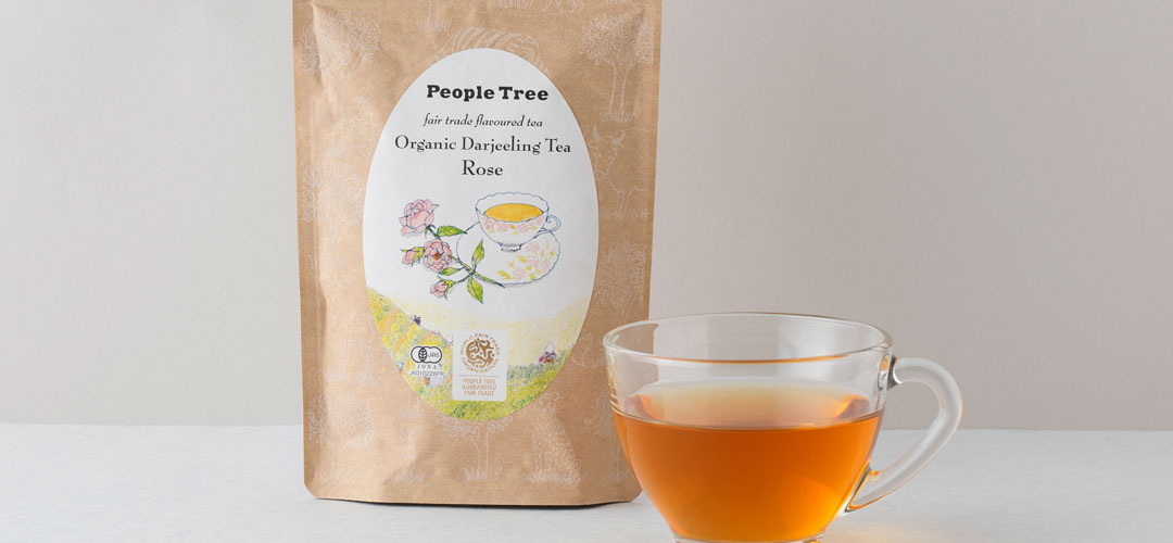 有機JAS認証の茶葉を使った香り高い有機紅茶「有機フレーバーティー ローズ」【サステナブルチャレンジ】