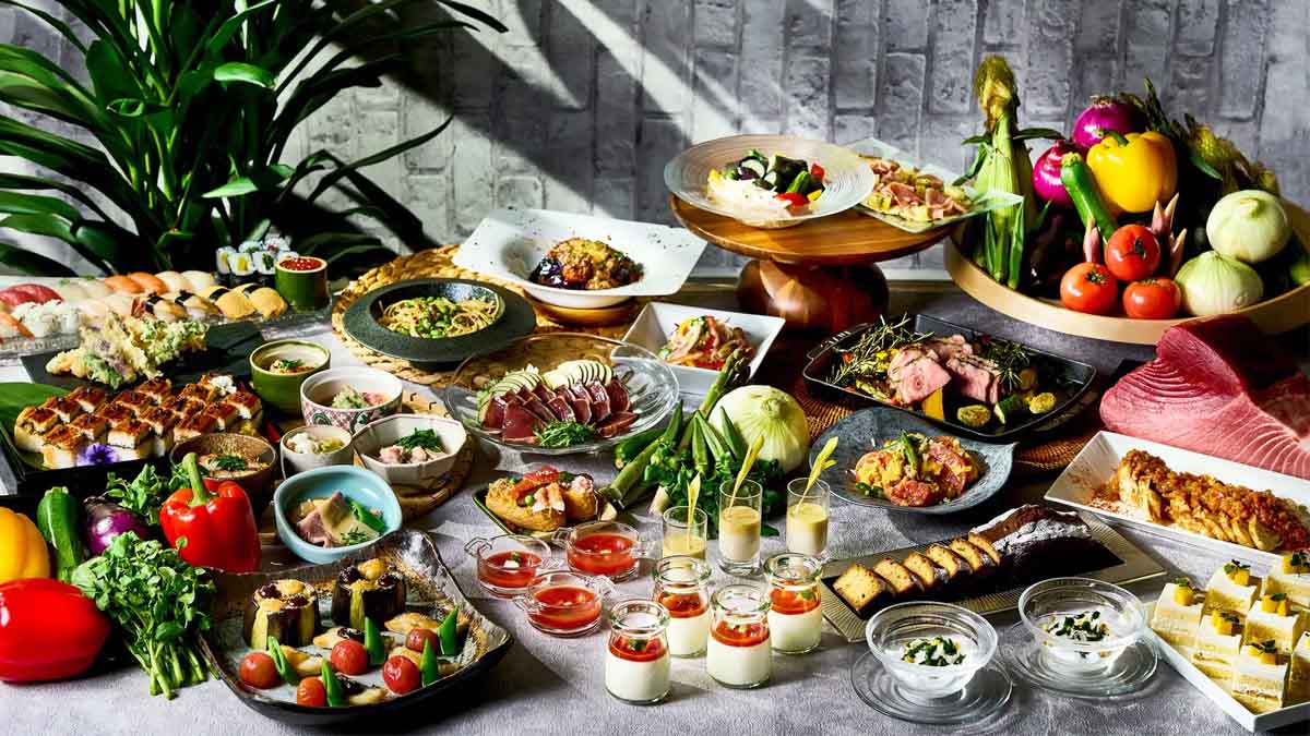 ウェスティン都ホテル京都で初夏の味わいが楽しめるビュッフェを体験!色鮮やかな料理の数々に舌鼓