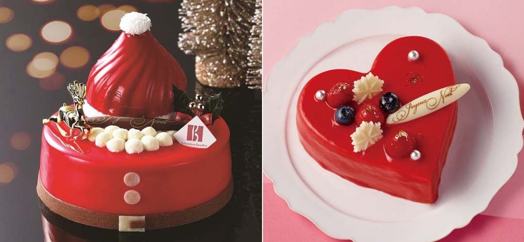 【真っ赤なXmasケーキ5選】銀座三越や渋谷ヒカリエShinQs限定ほか、聖夜を彩るクリスマスケーキ