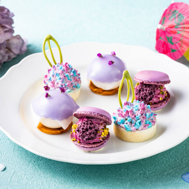 東京プリンスホテル「あじさいアフタヌーンティー」