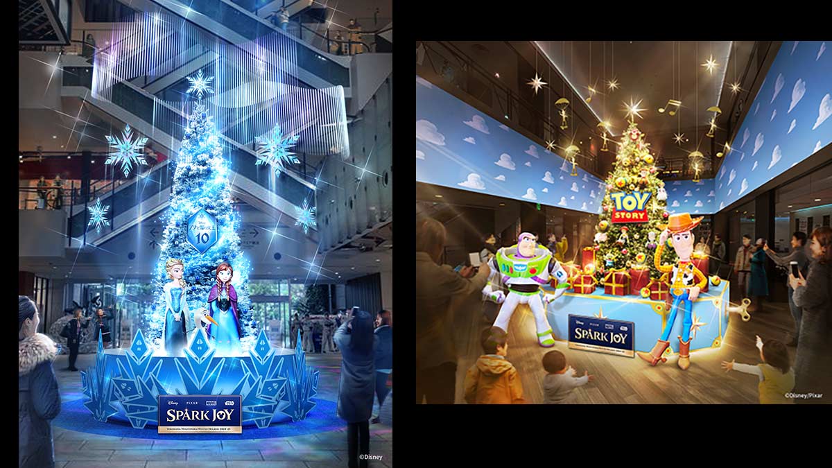 ディズニー、ピクサー、マーベル、スター・ウォーズの冬イベント「YOKOHAMA MINATOMIRAI WINTER HOLIDAY 2024-2025」