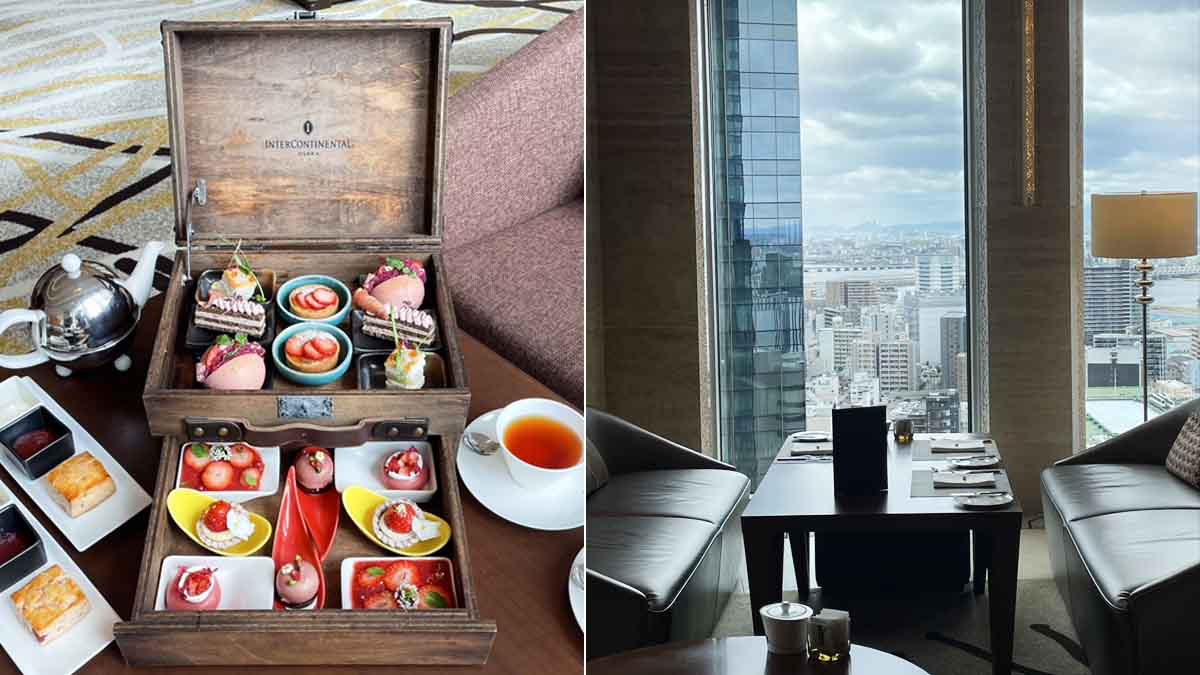 インターコンチネンタルホテル大阪「ストロベリーアフタヌーンティー」