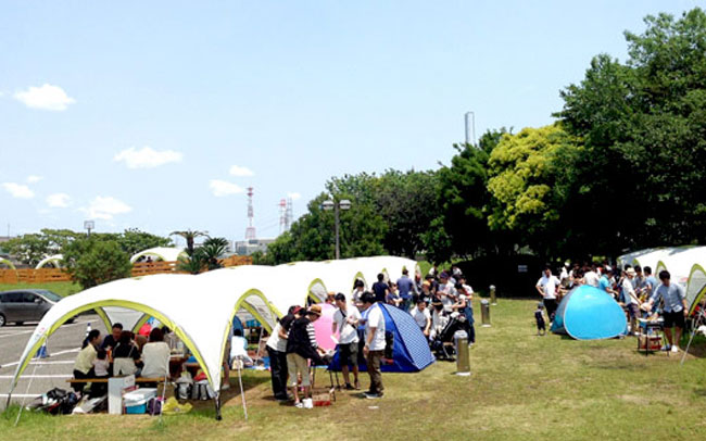 イーノの森BBQステーション in 夢の島マリーナ