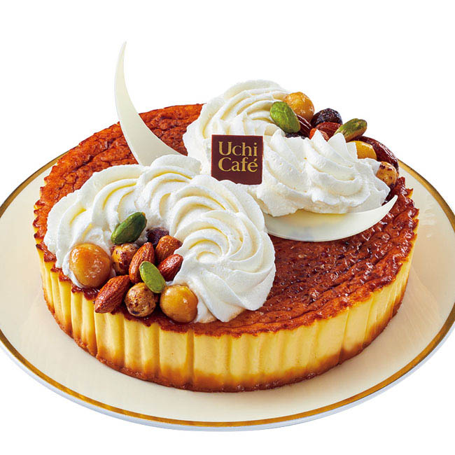 【ローソン限定】Uchi cafe　クリスマスバスチー　-バスク風チーズケーキ-  5号　2800円