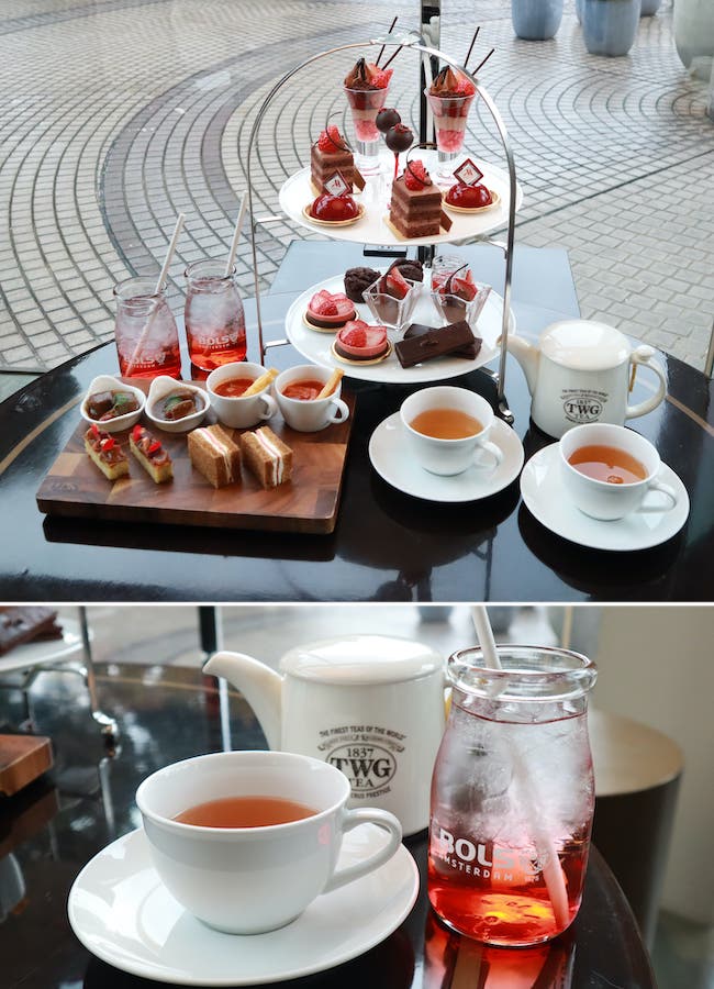 東京マリオットホテル「Strawberry & Bean to bar Chocolate Afternoon Tea」