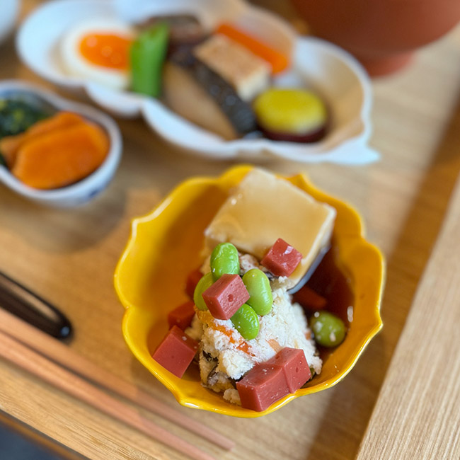 ANAインターコンチネンタルホテル東京　日本料理「雲海」　彩り膳＆和スイーツブッフェ　自家製胡麻豆腐