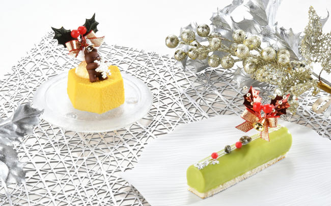 ロイヤルパークホテルのクリスマスケーキ「Honey Christmas／Noel Pistache」