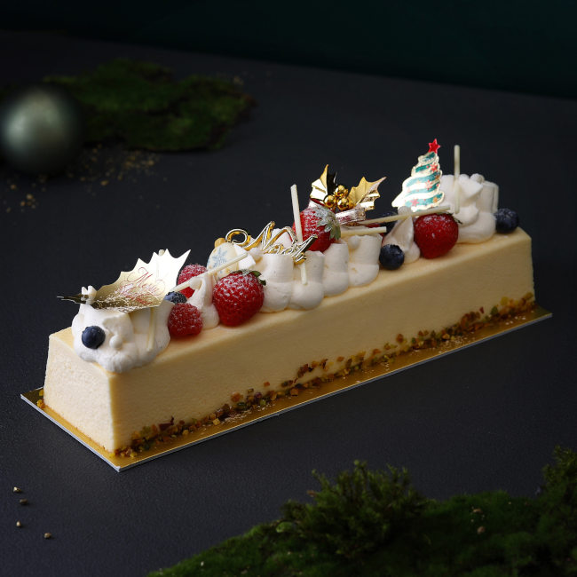 ウェスティンホテル東京のクリスマスケーキ2023「チーズテリーヌ」
