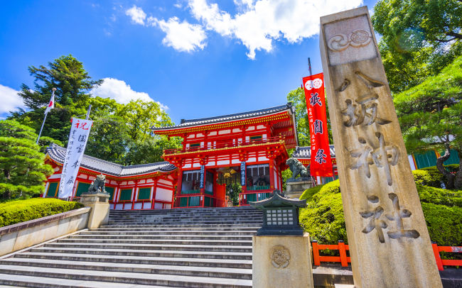 京都祇園の観光スポット、食べ歩き、ランチ