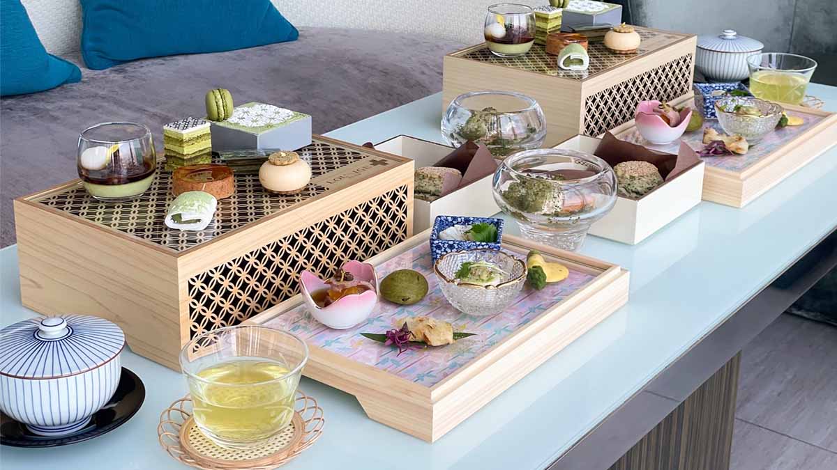大阪マリオット都ホテルの宇治茶アフタヌーンティーを体験!京都の老舗「福寿園」のお茶を全14品で味わう