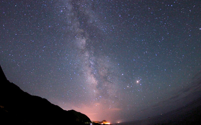 神津島、星空観賞