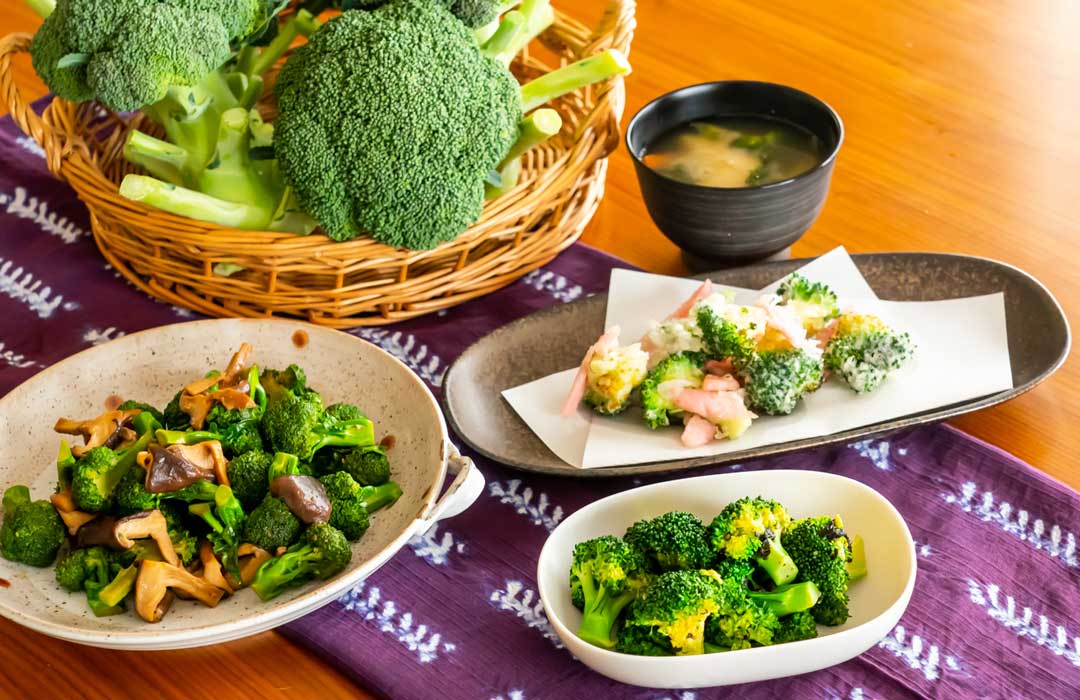 旬、レシピ、メニュー、野菜、料理、調理法、ブロッコリー、愛知県、名古屋市