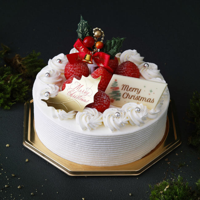 ウェスティンホテル東京のクリスマスケーキ2023「ストロベリーショートケーキ」