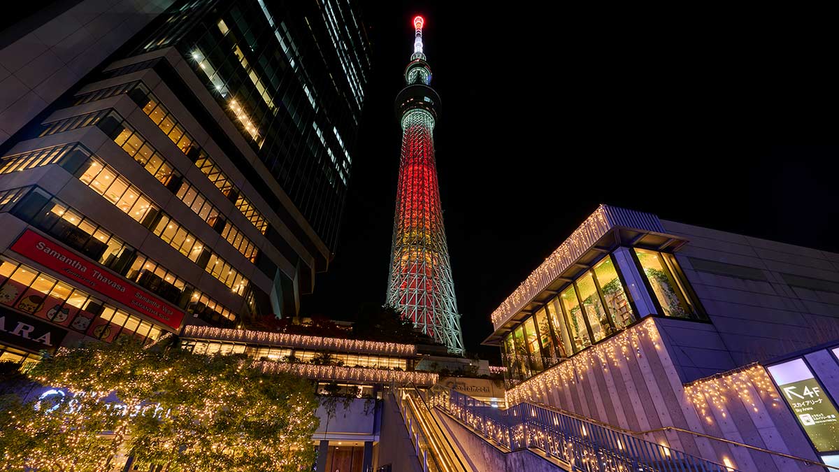 「東京スカイツリータウン(R)ドリームクリスマス2024」約50万球のイルミやクリスマスマーケットも！