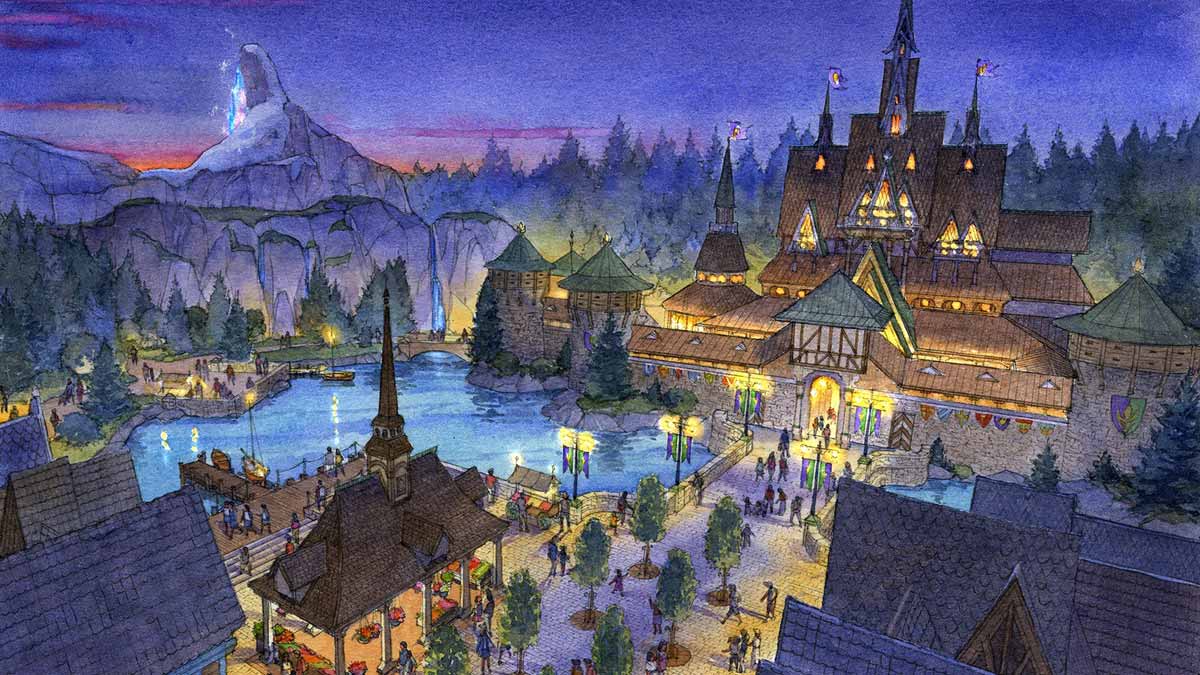 『アナと雪の女王』の世界が広がる「フローズンキングダム」の全貌が明らかに！アトラクション・メニュー・グッズをご紹介