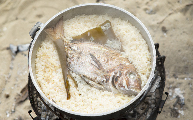 鞆の浦名物・鯛めし