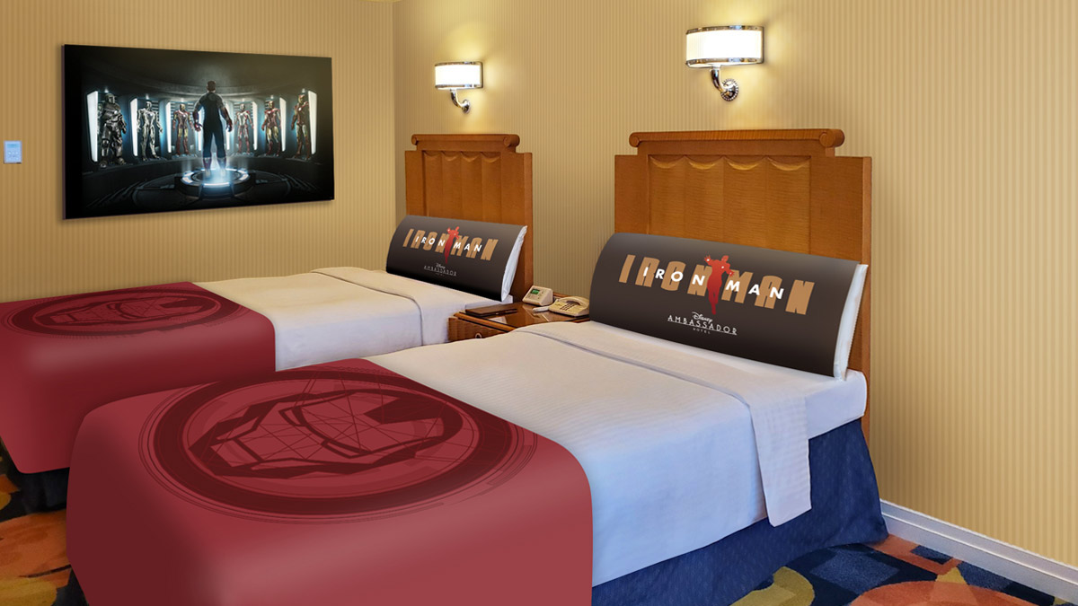 「アイアンマン」をテーマにしたスペシャルルームが登場！ディズニーアンバサダー(R)ホテル