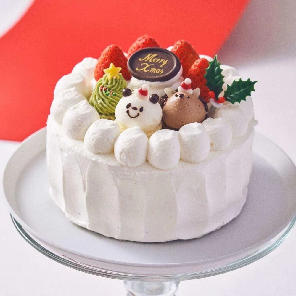 【フェアリーケーキフェア グランスタ東京店】苺のクリスマスショートケーキ