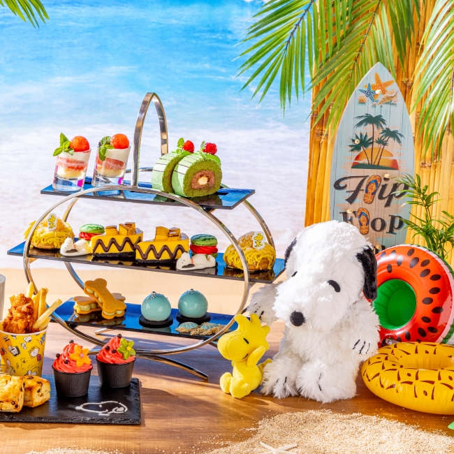 ヒルトン名古屋　アフタヌーンティー「Snoopy Summer Beach Time」