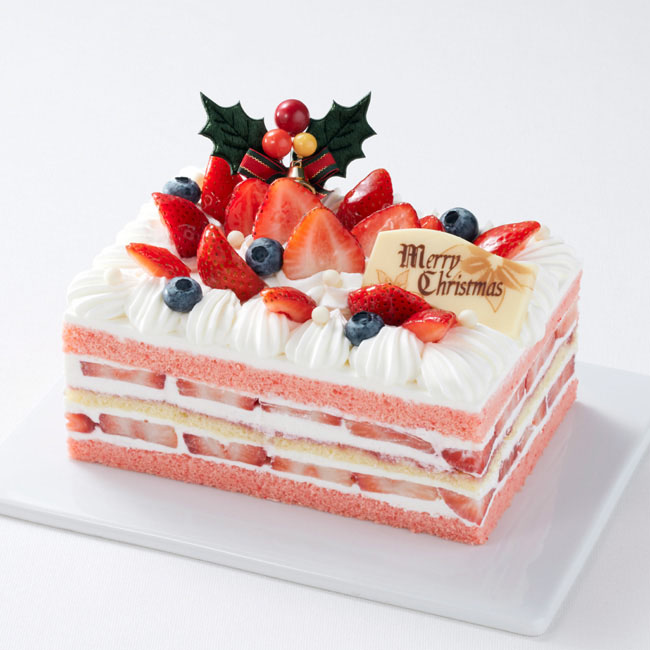 【松屋限定】＜ロイヤルパークホテル＞しっとりスポンジのクリスマスショートケーキ　4860円