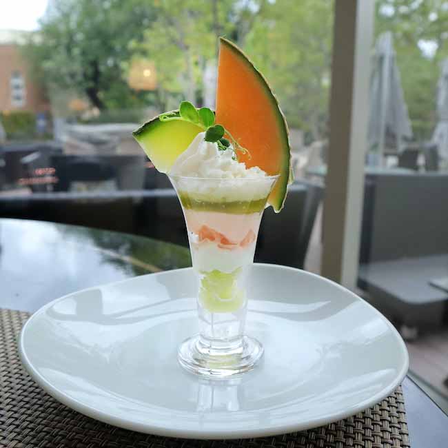 東京マリオットホテル「Melty Melon Afternoon Tea」
