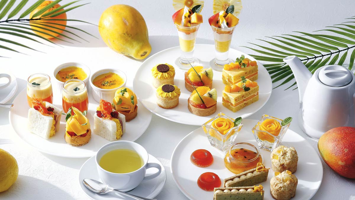 東京マリオットホテル「Vegan Afternoon Tea -Summer-」