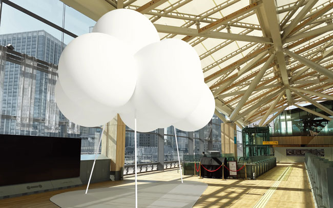 「Cloud pavilion（雲のパビリオン）」設計：藤本壮介（本プロジェクト案）