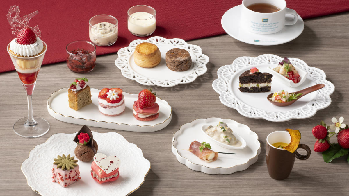 ヒルトン東京ベイ「Strawberry×Chocolate Afternoon Tea」