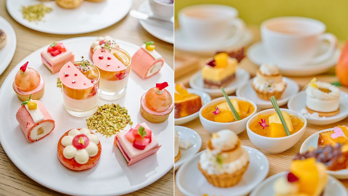 東京エディション「Sophie’s Mango Afternoon Tea/Peach EDITION Afternoon Tea」