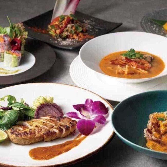 mango tree tokyo／丸の内夜景の輝きの中で本格タイ料理を