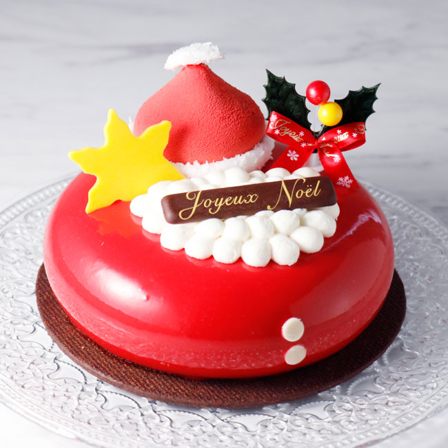 セバスチャン・ブイエのクリスマスケーキ「ブッシュドノエルピスターシュ」