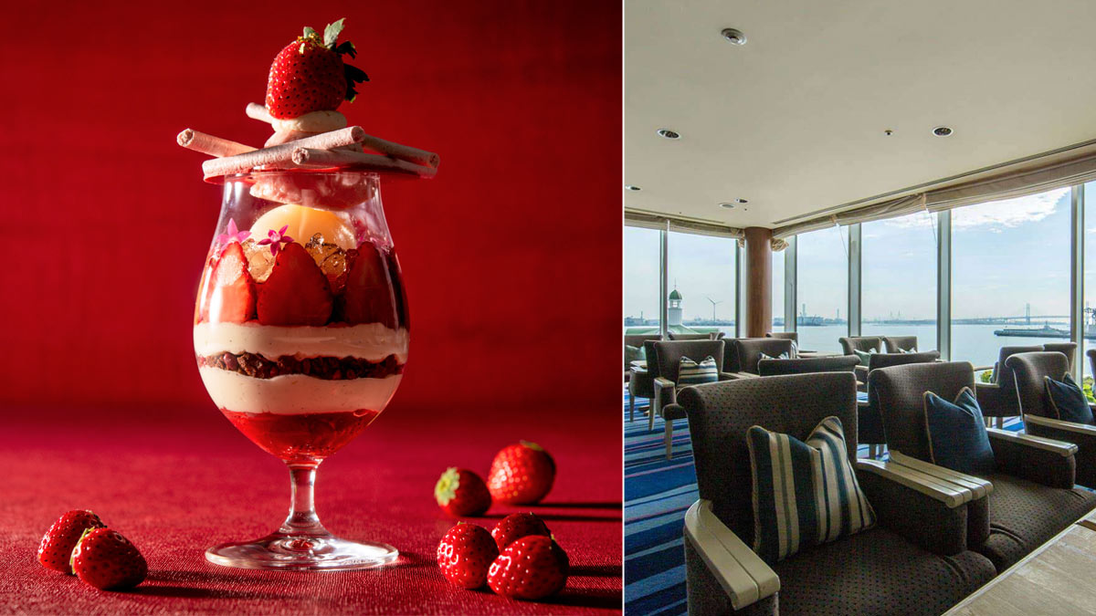 いちごの魅力を余すことなく楽しめる「ヨコハマ グランド インターコンチネンタル ホテル」のいちごパフェ